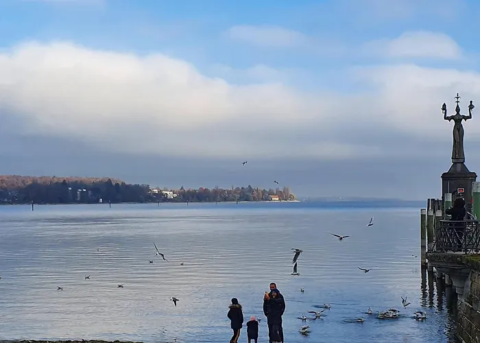 Seeglueck Haeusle - Charmantes Mit Innenhof In Zentraler Altstadtlage Von 公寓 *