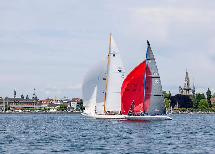 Seeglueck Haeusle - Charmantes Mit Innenhof In Zentraler Altstadtlage Von 康斯坦茨